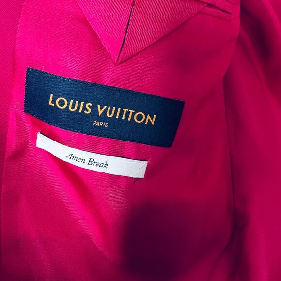 Louis Vuitton x Virgil Abloh Amen Break Pink Jacket and Pants - Picture 8 of 16